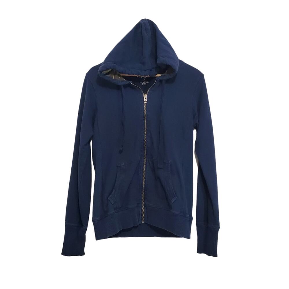 Lucky Brand Zip Up Hoodie with Contrast Camo Hood Lining Casual MEDIUM - Picture 1 of 9